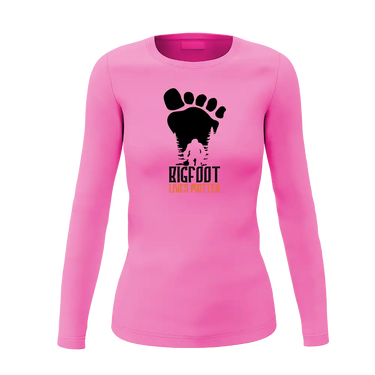 Bigfoot Lives Matter Women Long Sleeve Shirt